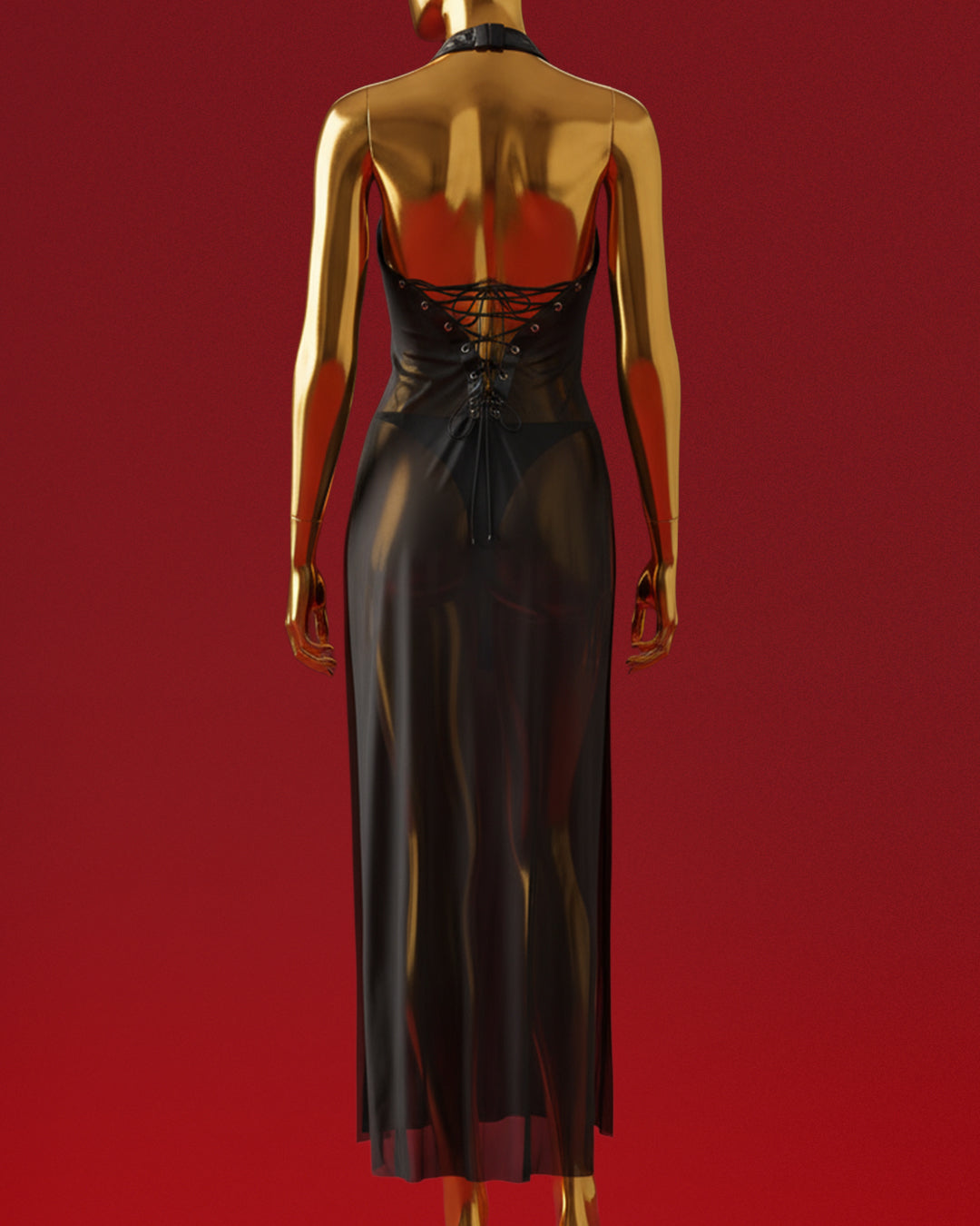 Enchanted Nights – Mesh Cover Dress Bodysuit