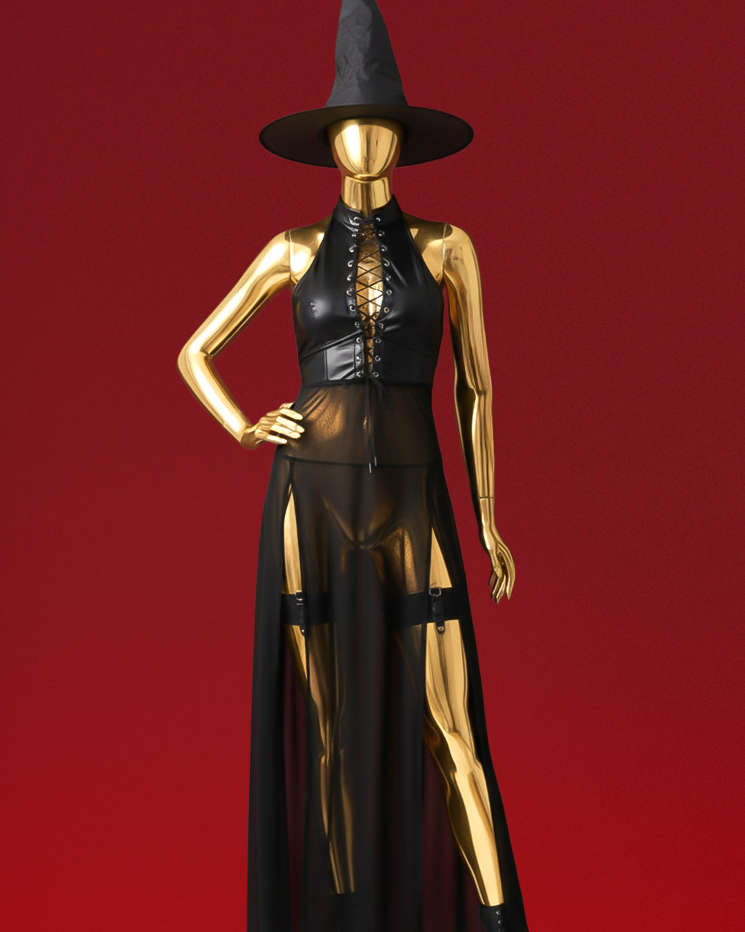 Enchanted Nights – Mesh Cover Dress Bodysuit