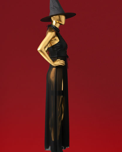 Enchanted Nights – Mesh Cover Dress Bodysuit