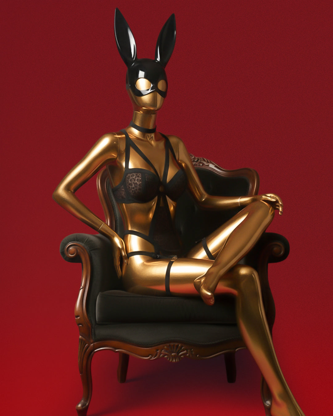 Untamed Halo – Leopard Print Mesh Bodysuit