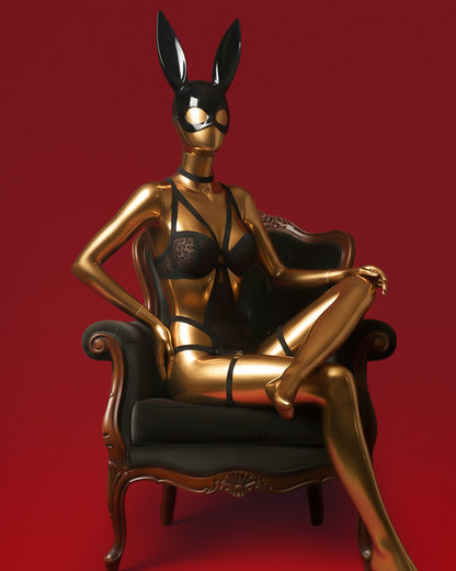 Untamed Halo – Leopard Print Mesh Bodysuit